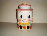 JAPAN - Female Humpty Dumpty cookie jar