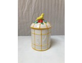BIRD ON A GILDED CAGE Cookie Jar